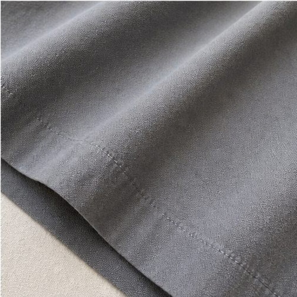 Gray Ruffle Blouse - Picture 6 of 6